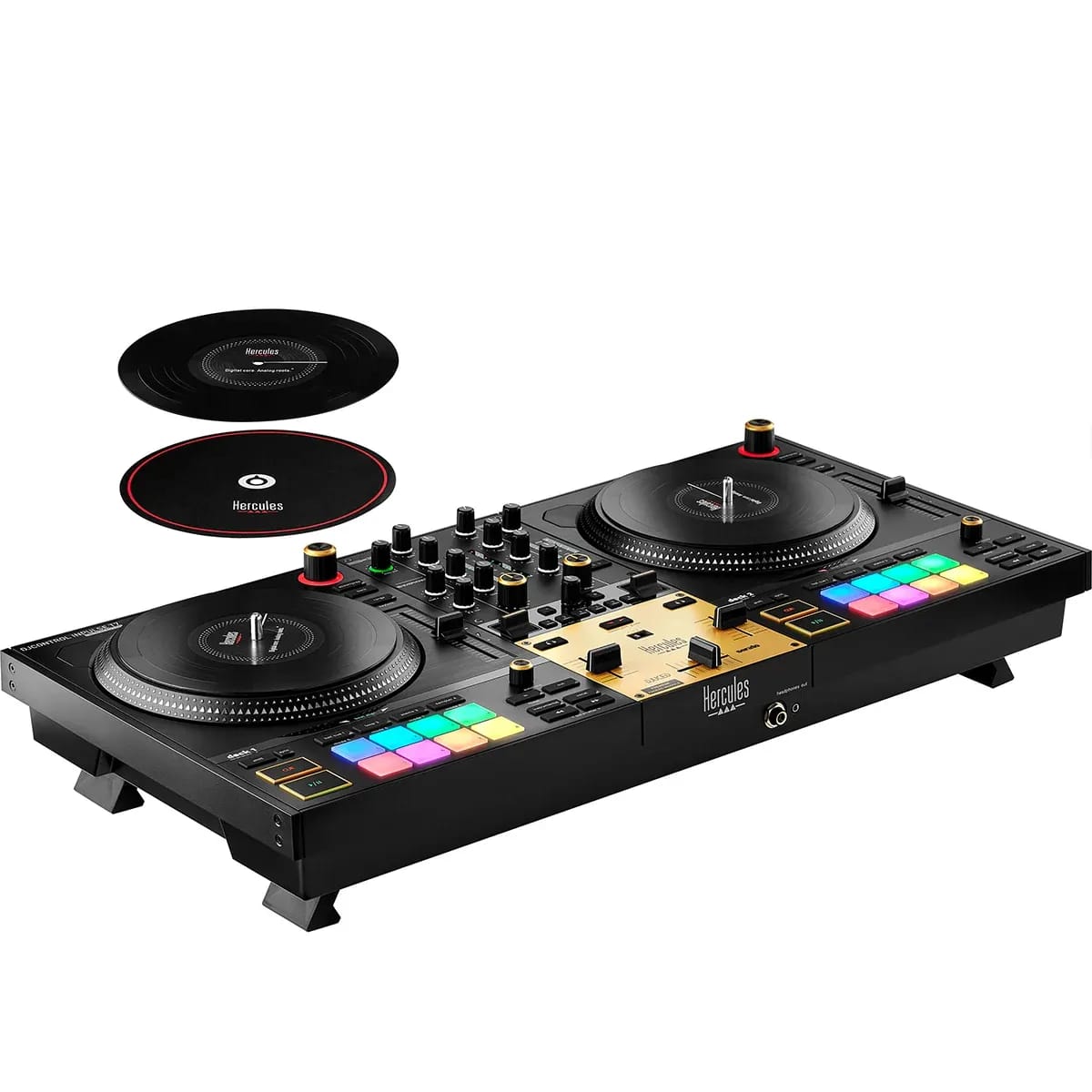 Hercules DJControl Inpulse T7 Premium – Controlador DJ Motorizado 2 Decks - Variante - Vista alternativa en LEMM DJ Store