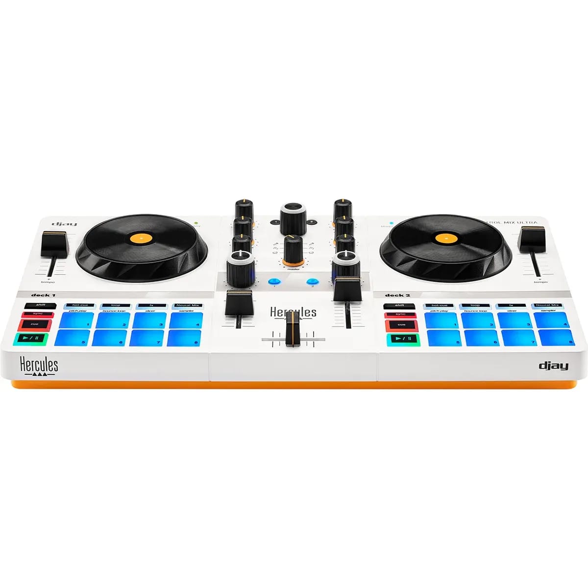 Hercules DJControl Mix Ultra – Controlador DJ Inalámbrico Bluetooth - Variante - Vista alternativa en LEMM DJ Store