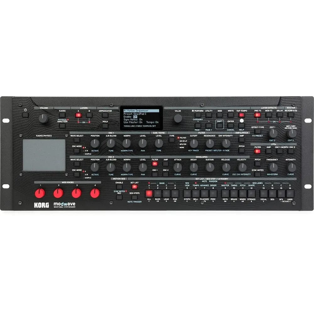 Korg Modwave Module – Sintetizador de Wavetable en Módulo Rack 4U - Variante - Vista alternativa en LEMM DJ Store