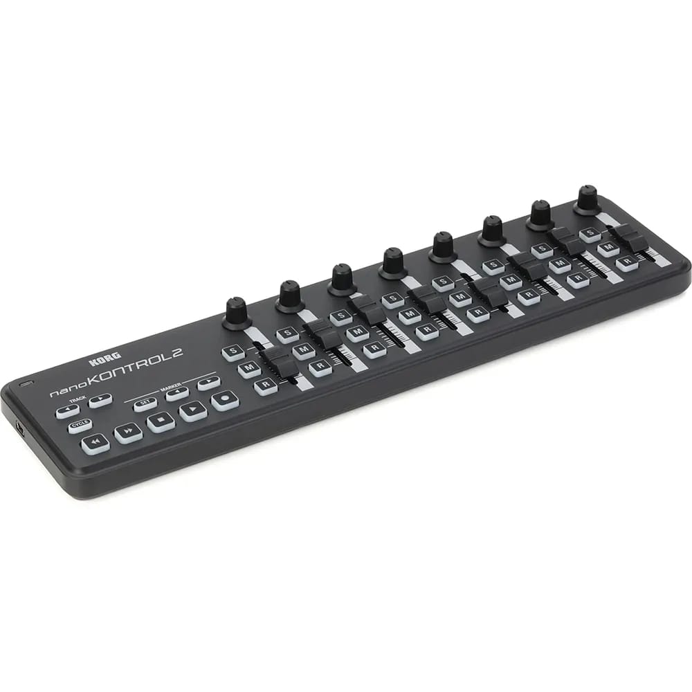 Korg nanoKONTROL2 – Controlador MIDI USB 8 Canales - Negro - Vista alternativa en LEMM DJ Store