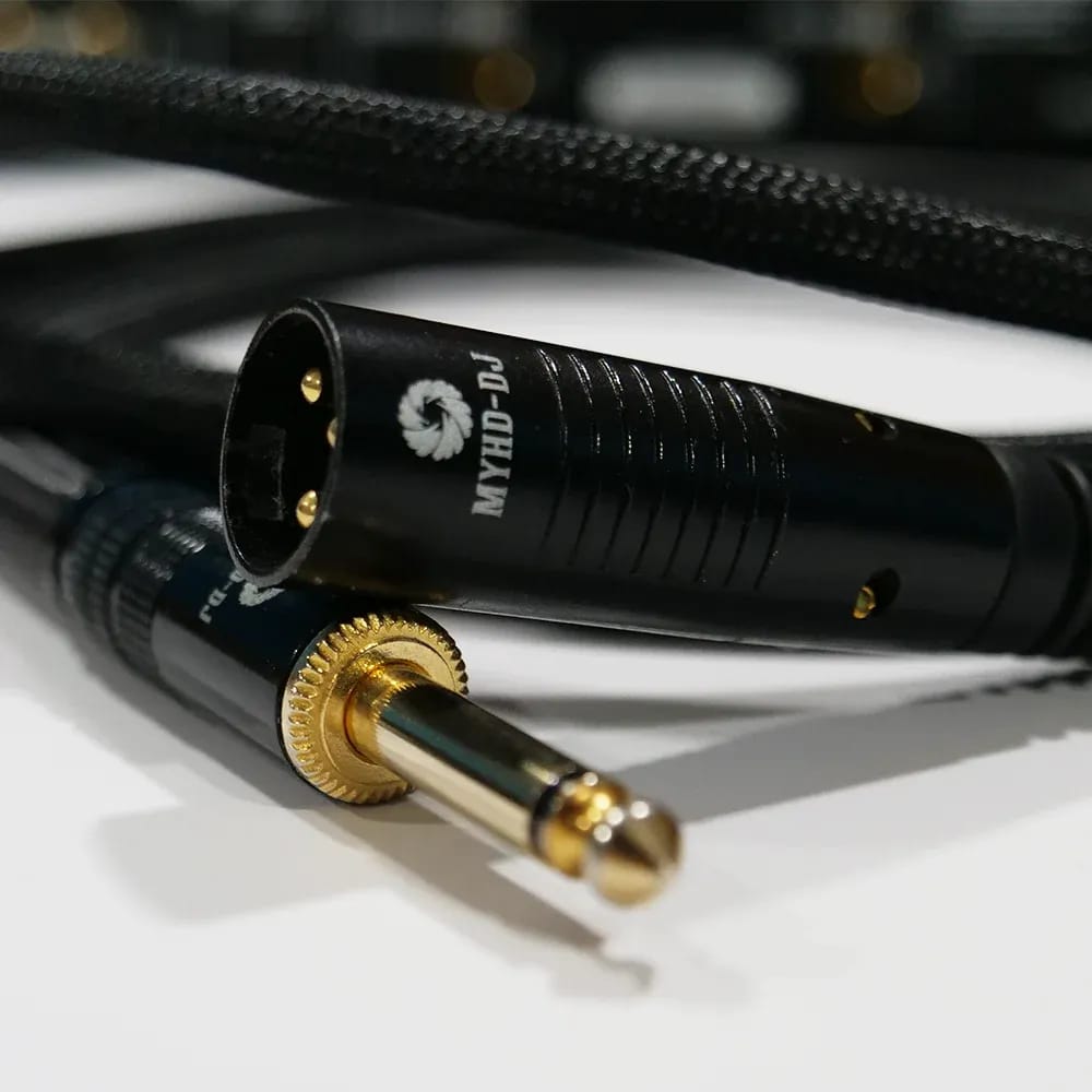 MYHD DJ Premium – Cable 1/4 Jack Mono a XLR Macho (PAR - L - R) 2 y 3 Metros - 2 metros - Vista alternativa en LEMM DJ Store