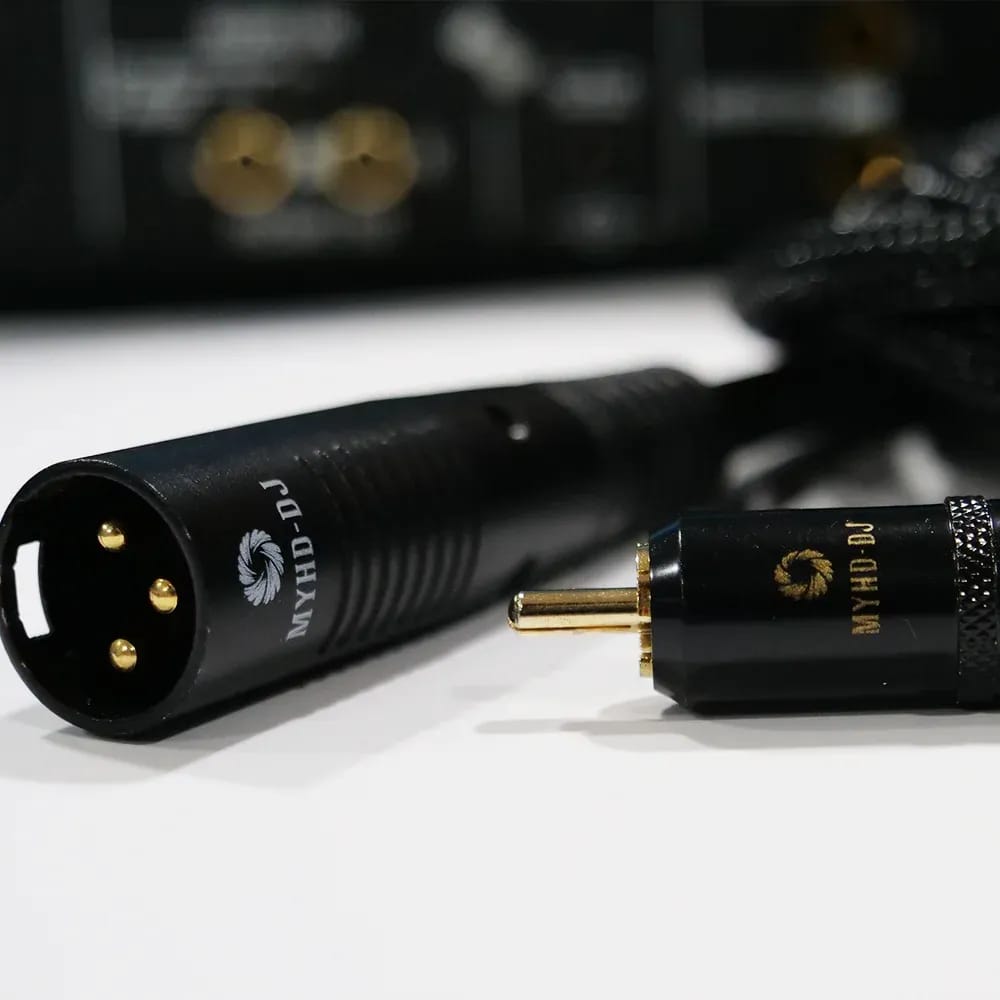 MYHD-DJ Premium – Cable RCA a XLR Macho (Par L - R) 2 y 3 Metros - 2.0 metros - Vista alternativa en LEMM DJ Store