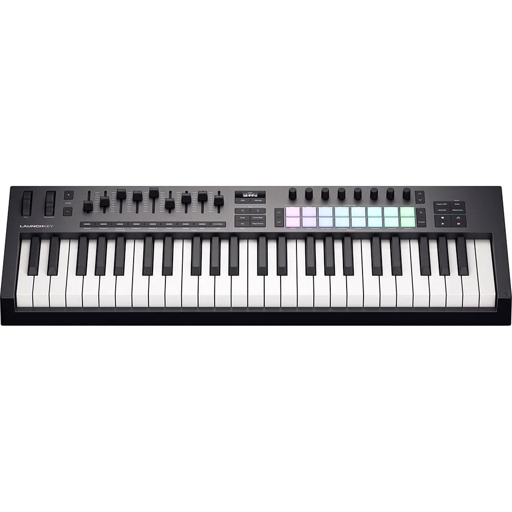 Novation Launchkey 49 MK4 – Teclado MIDI USB de 49 teclas semi-pesadas para Ableton - Variante - Vista alternativa en LEMM DJ