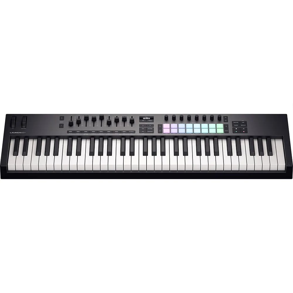 Novation Launchkey 61 MK4: Teclado MIDI de 61 teclas para Producción y Performance - Variante - Vista alternativa en LEMM DJ 