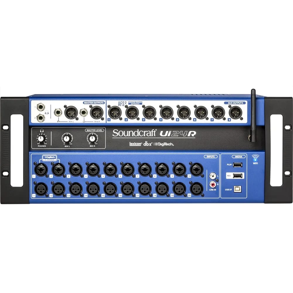 Soundcraft Ui24R Mixer Digital 24 Canales con Control Remoto - Variante - Vista alternativa en LEMM DJ Store