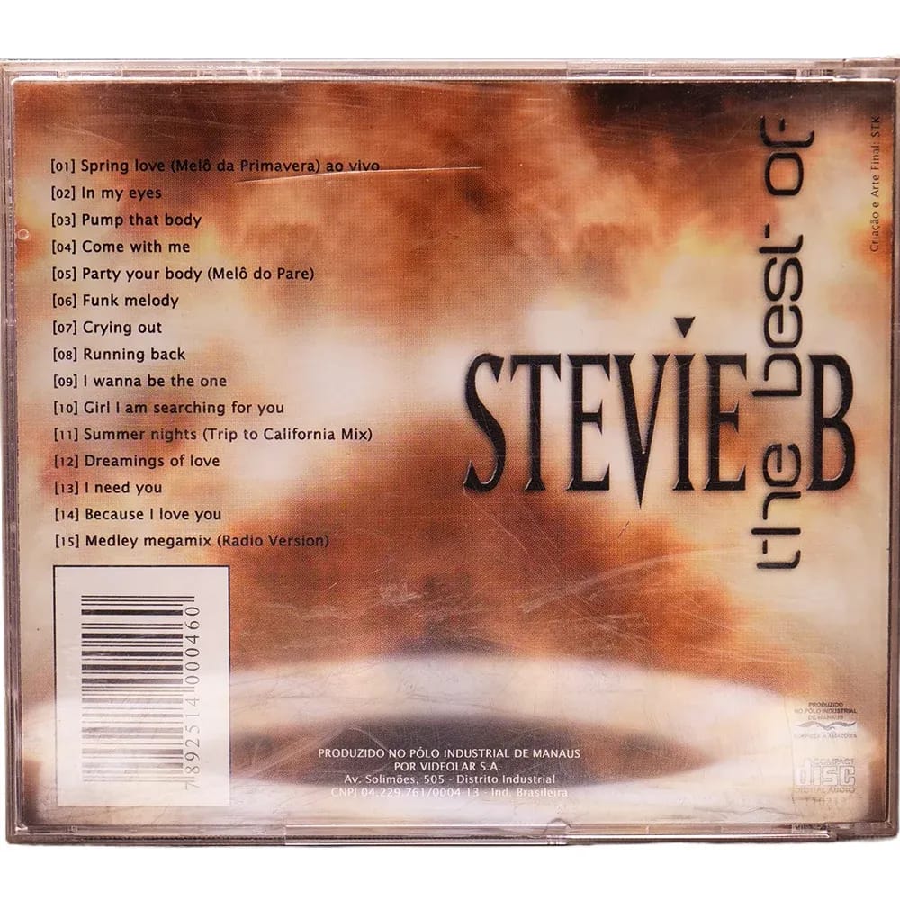 Stevie B – The Best Of (CD usado VG+) - Variante - Vista alternativa en LEMM DJ Store