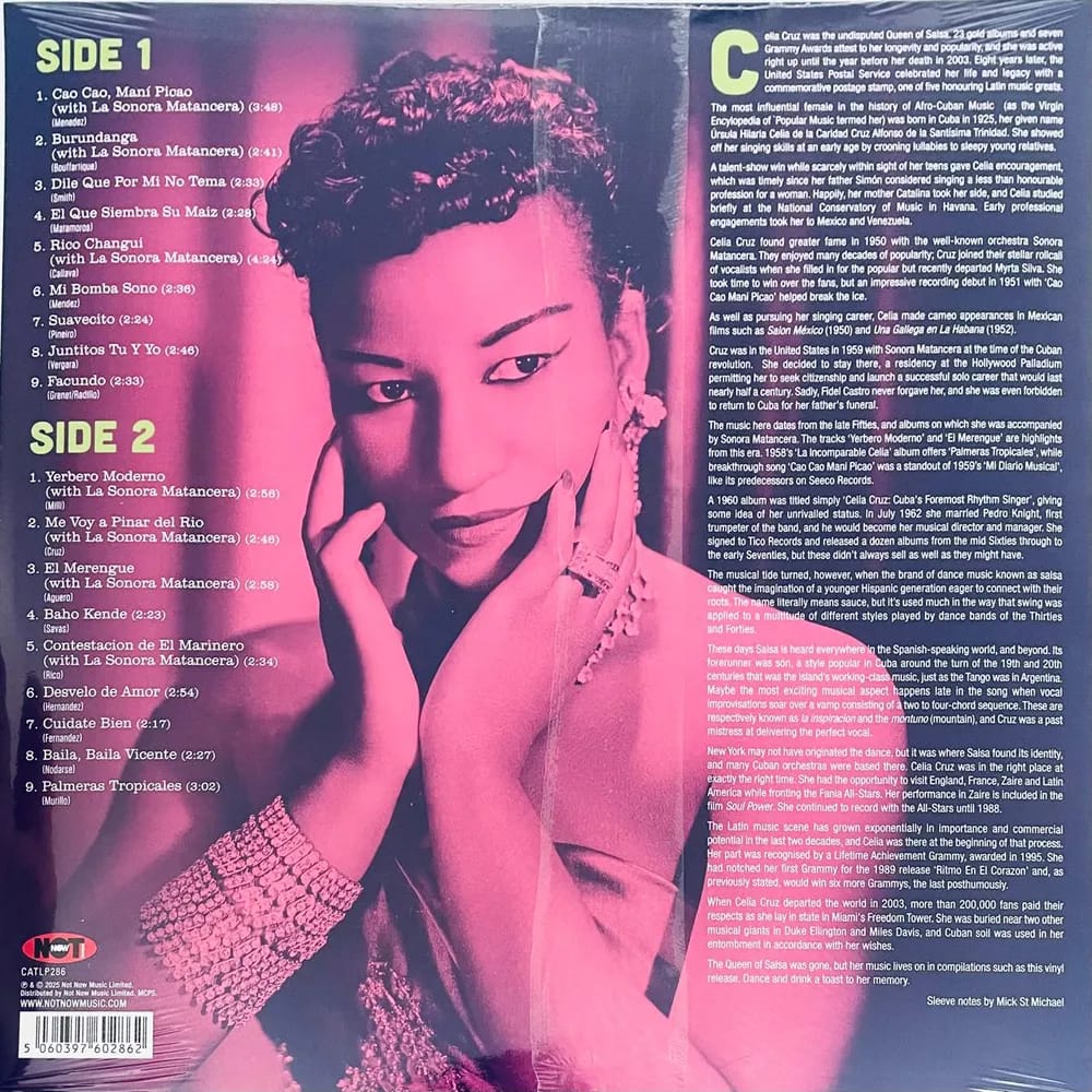 Celia Cruz - The Queen Of Salsa (Vinilo LP nuevo) - Variante - Vista alternativa en LEMM DJ Store