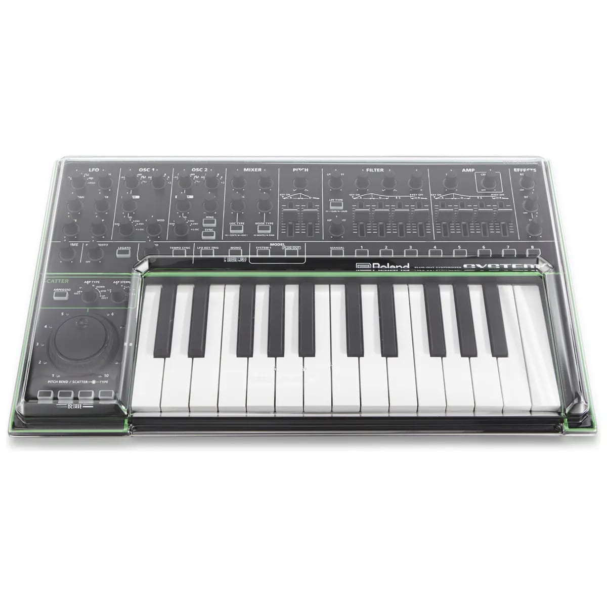 Decksaver – Tapa Protectora para Roland AIRA SYSTEM-1 - Variante - Vista alternativa en LEMM DJ Store