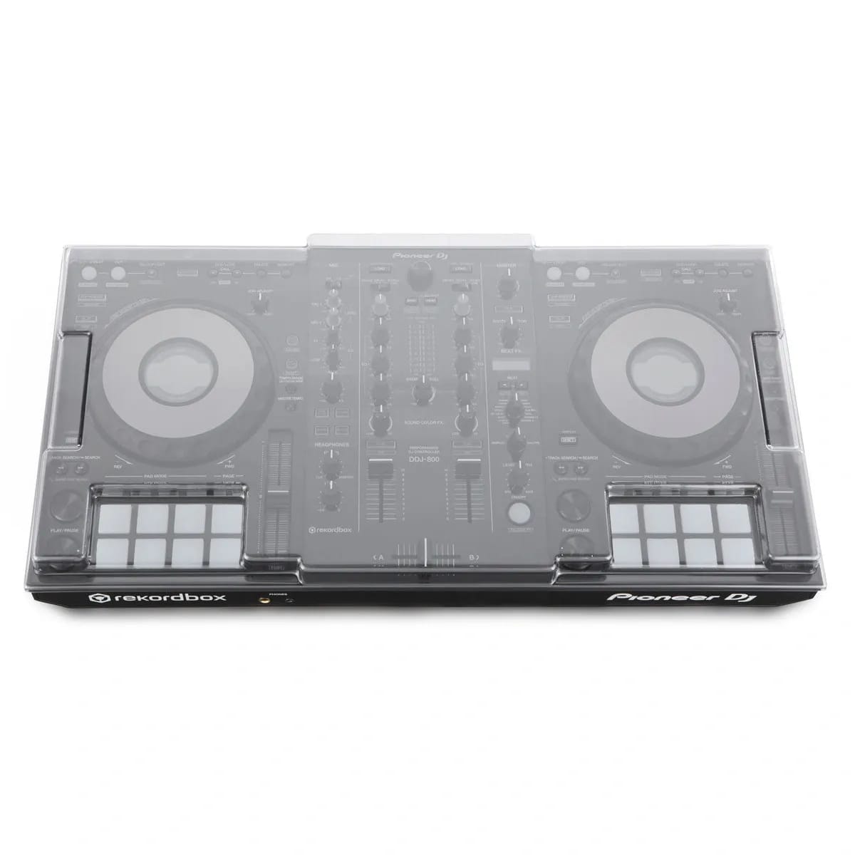 Decksaver – Tapa Protectora Pioneer DDJ-800 - Variante - Vista alternativa en LEMM DJ Store