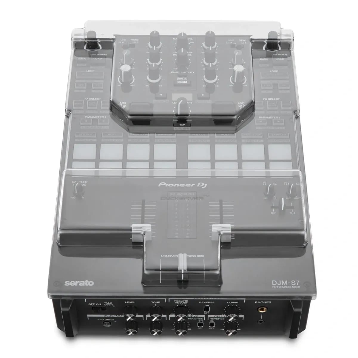 Decksaver – Tapa Protectora para Pioneer DJM-S7 - Variante - Vista alternativa en LEMM DJ Store