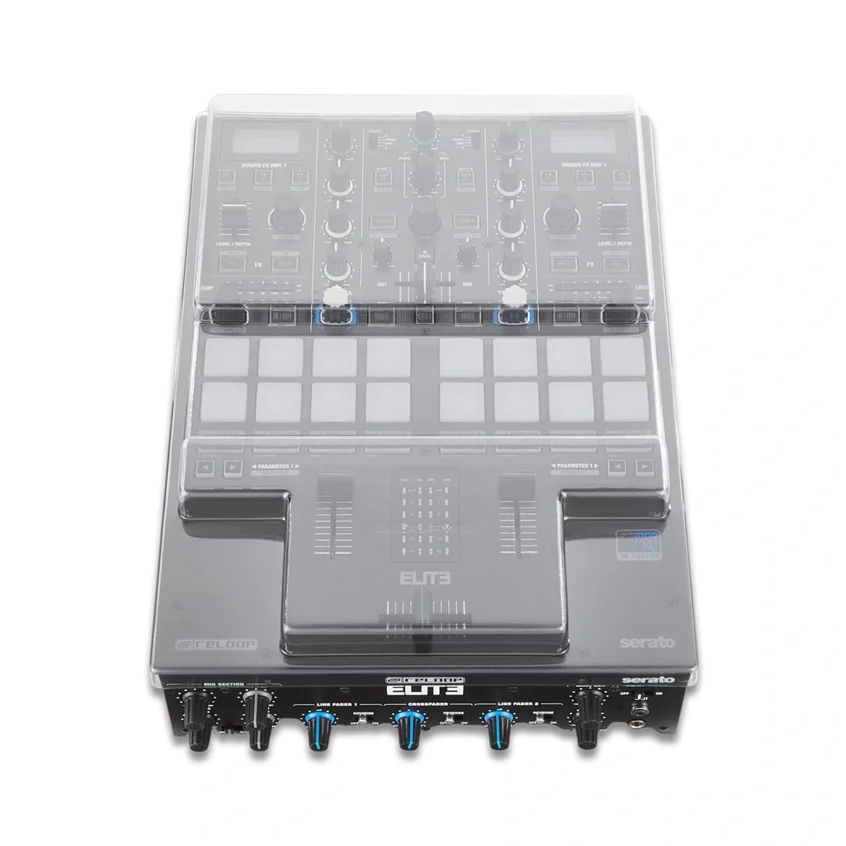 Decksaver – Tapa Protectora para Reloop Elite - Variante - Vista alternativa en LEMM DJ Store
