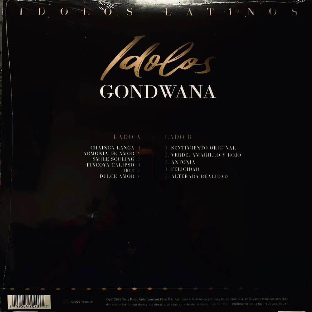 Gondwana - Idolos (Vinilo LP nuevo) - Variante - Vista alternativa en LEMM DJ Store