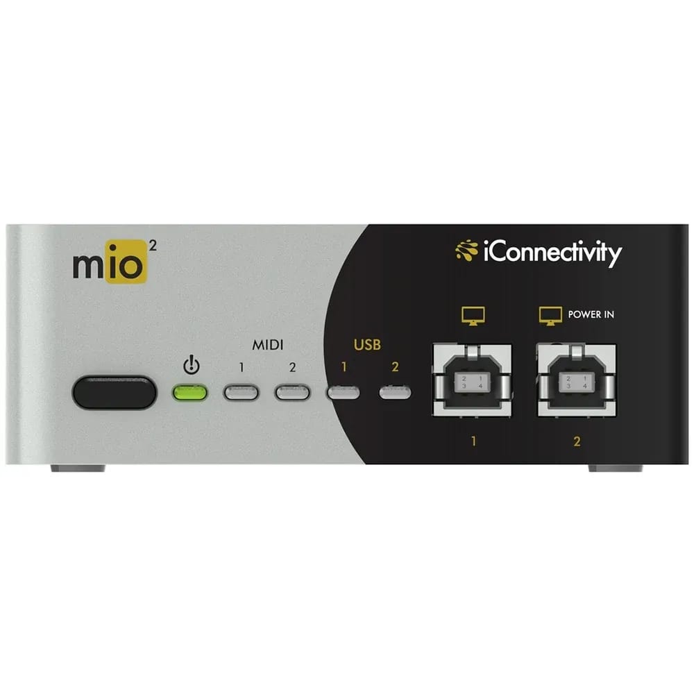iConnectivity mio2 – Interfaz MIDI USB 2x2 para Compartir y Enrutar MIDI (Clásico Descontinuado) - Variante - Vista alternati