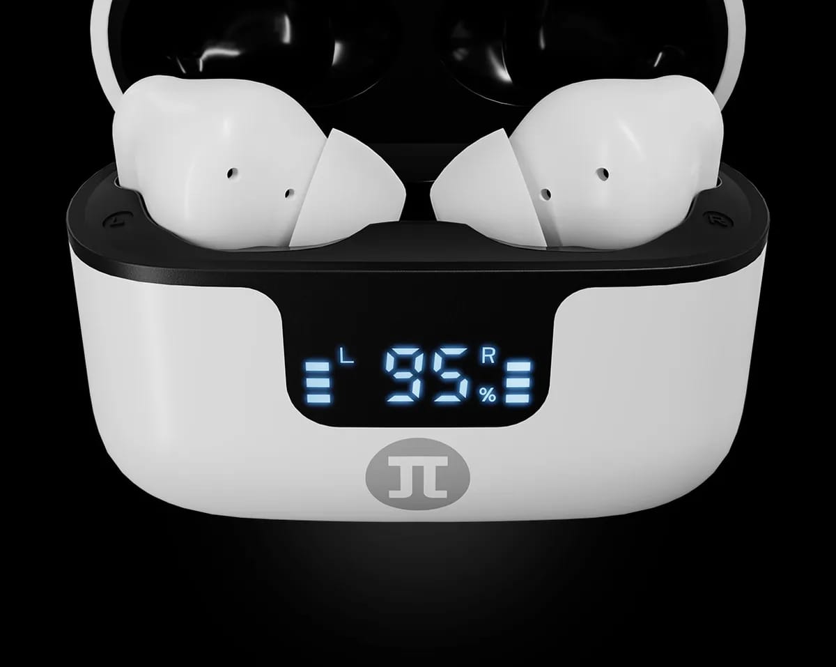 Primus Arcus 300S – Audífonos Gamer TWS Inalámbricos con Dongle de Baja Latencia - Blanco - Vista alternativa en LEMM DJ Stor
