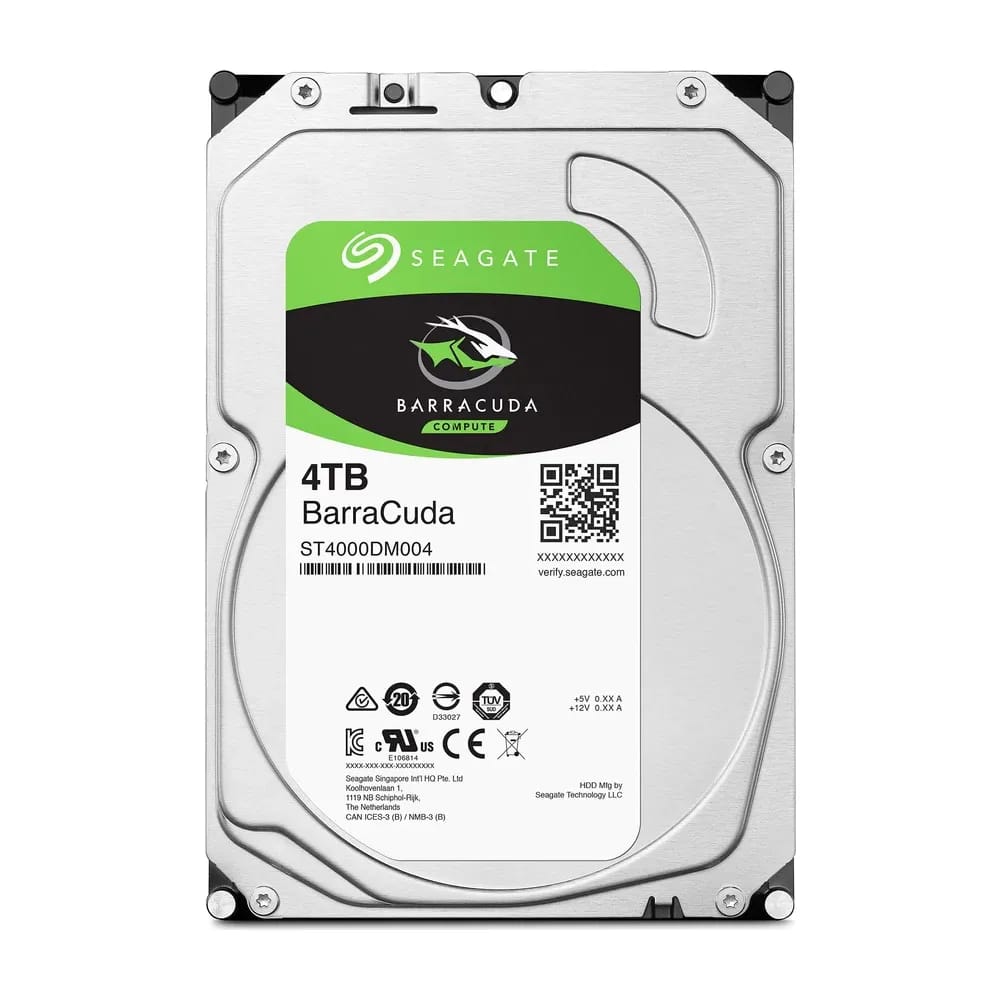 Seagate BarraCuda 4 TB – Disco duro 3,5" para PC - 4 TB - Vista alternativa en LEMM DJ Store
