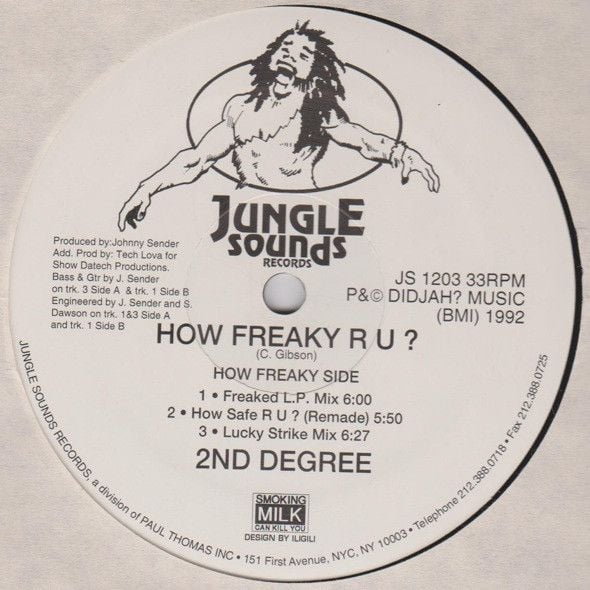 2ND Degree – How Freaky R U? (Vinilo usado VG+) - Variante en LEMM DJ Store