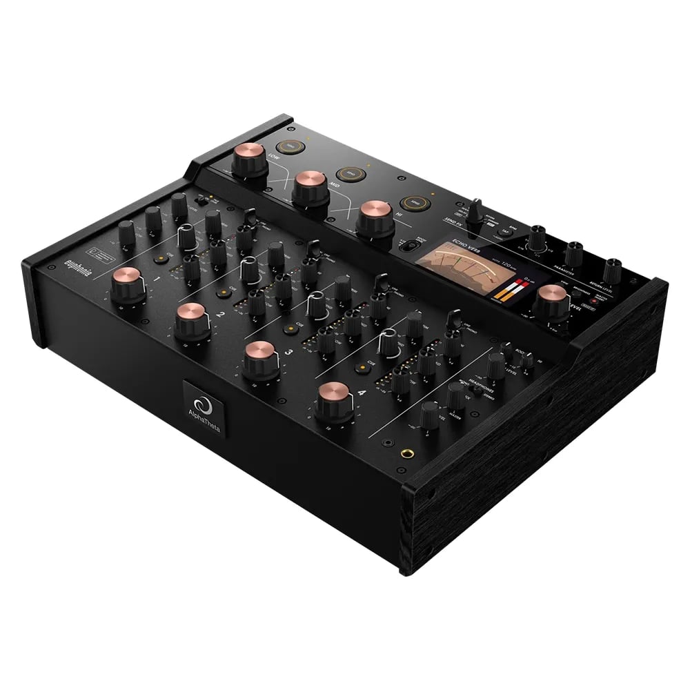 AlphaTheta Euphonia Mixer DJ Rotativo 4 Canales - Variante en LEMM DJ Store