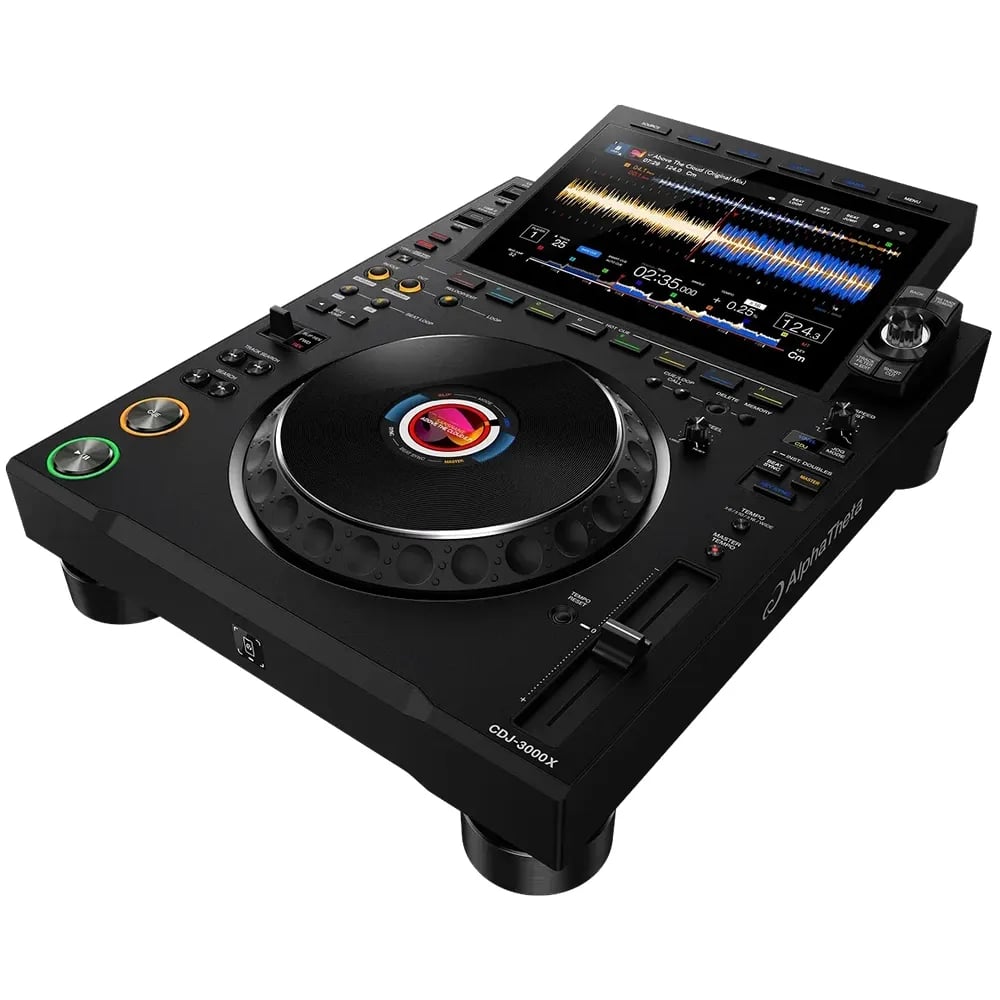 Pioneer DJ CDJ-3000X Reproductor DJ Profesional Negro - Variante en LEMM DJ Store