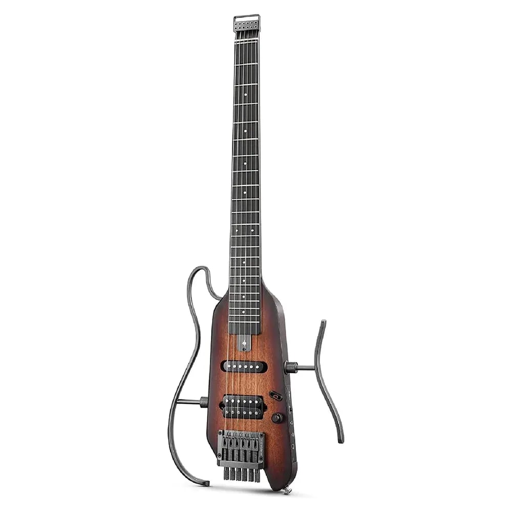 Donner HUSH X – Guitarra Eléctrica Headless Portátil - Sunburst en LEMM DJ Store