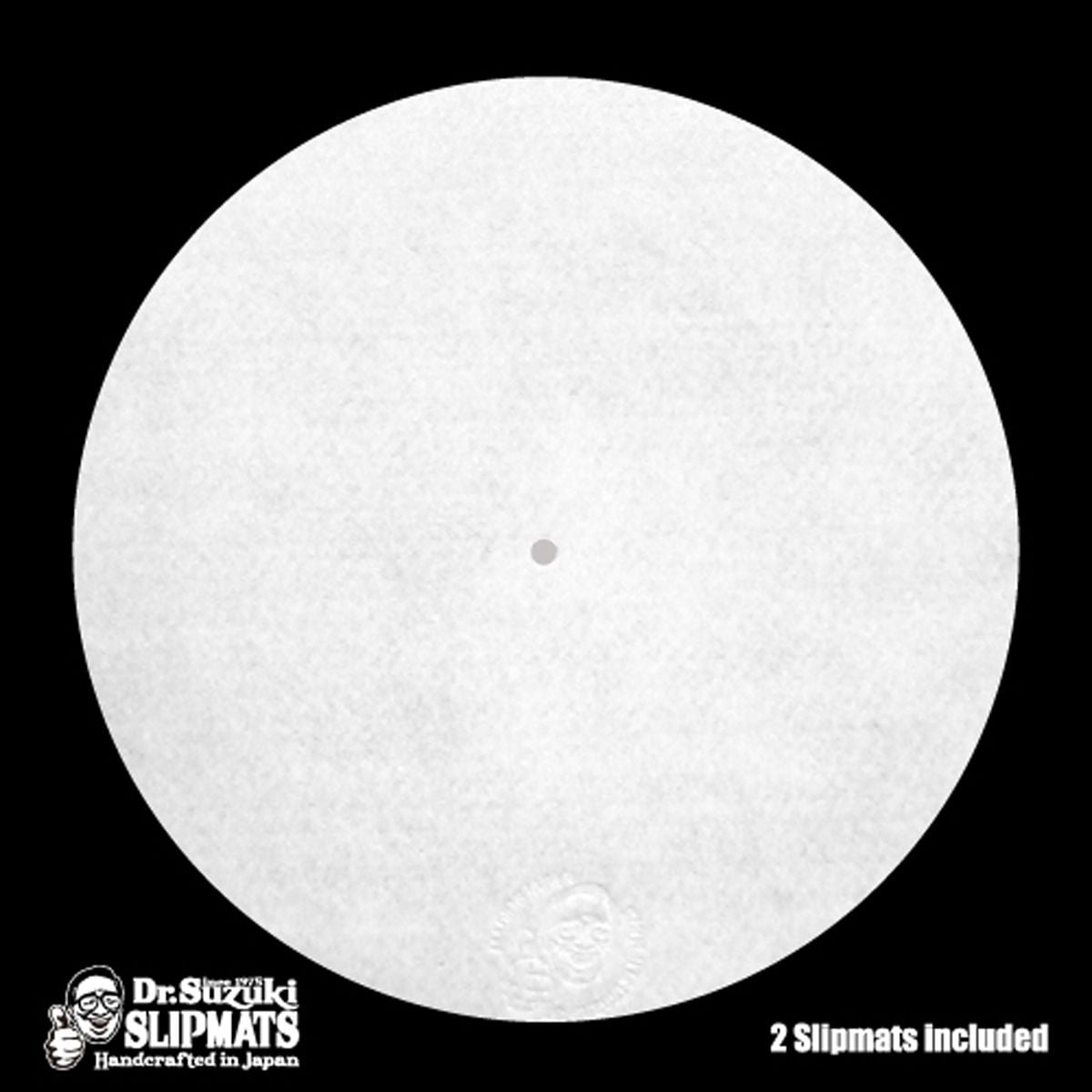 Dr. Suzuki Mix Edition – Slipmats para DJ (Par, Blanco) - Variante en LEMM DJ Store