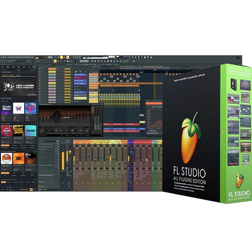 Image-Line FL Studio All Plugins Edition – DAW Software de Producción Musical (Descarga Digital) - Variante en LEMM DJ Store