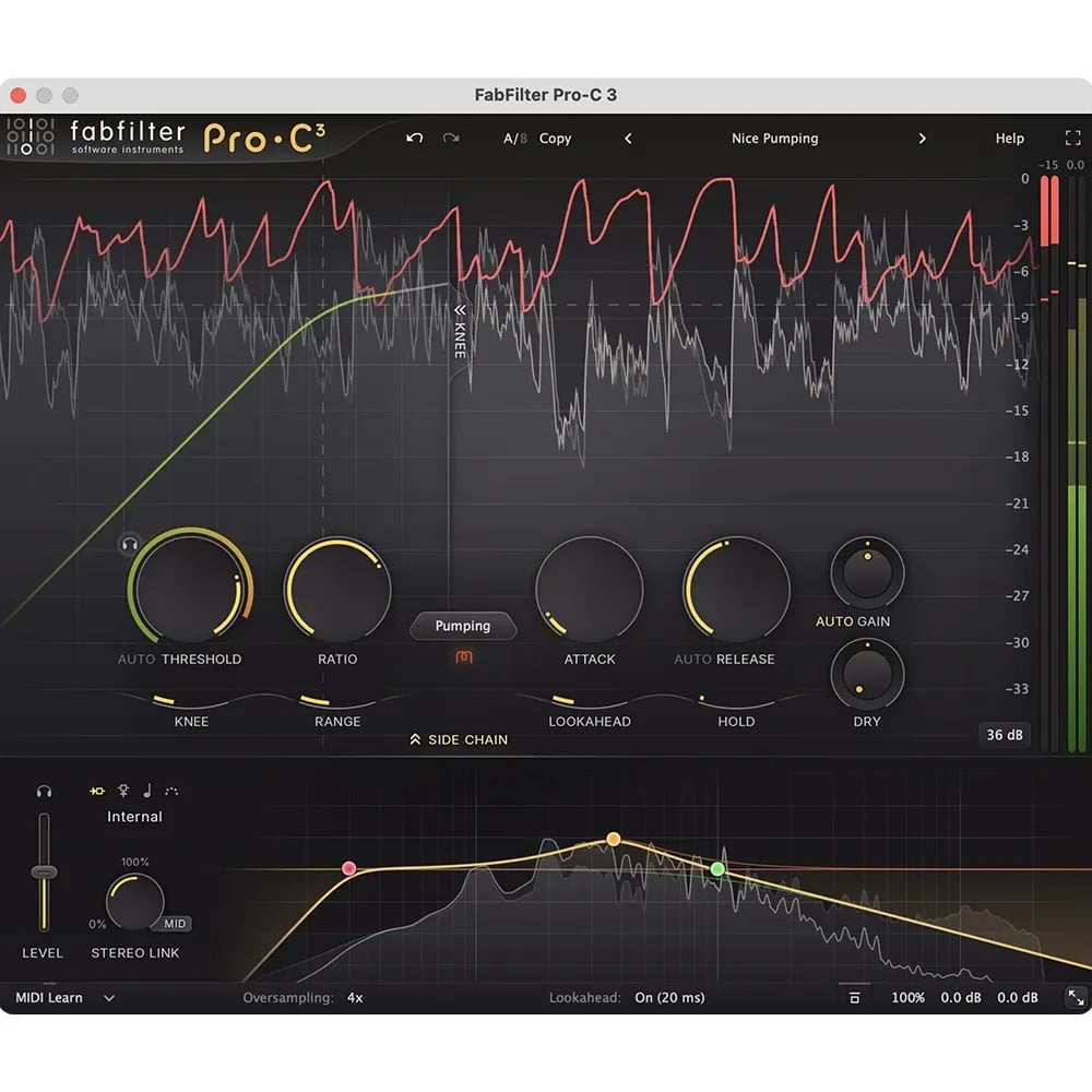 FabFilter Pro-C 3 – Plug-in Compresor para Producción Musical (Descarga Digital) - Variante en LEMM DJ Store