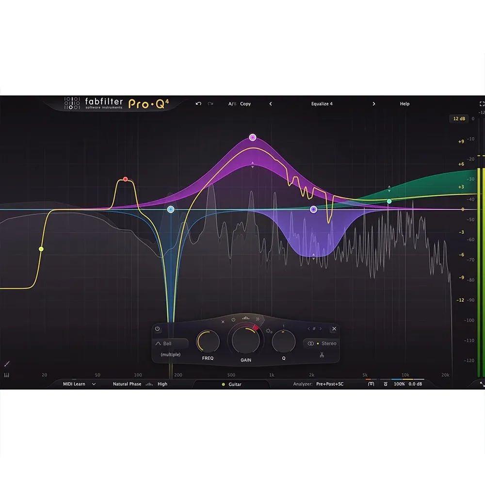 FabFilter Pro-Q 4 – Plug-in Ecualizador para Producción Musical (Descarga Digital) - Variante en LEMM DJ Store
