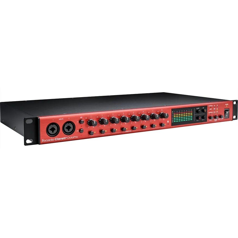 Focusrite Clarett OctoPre — Preamplificador ADAT 8 Canales - Variante en LEMM DJ Store