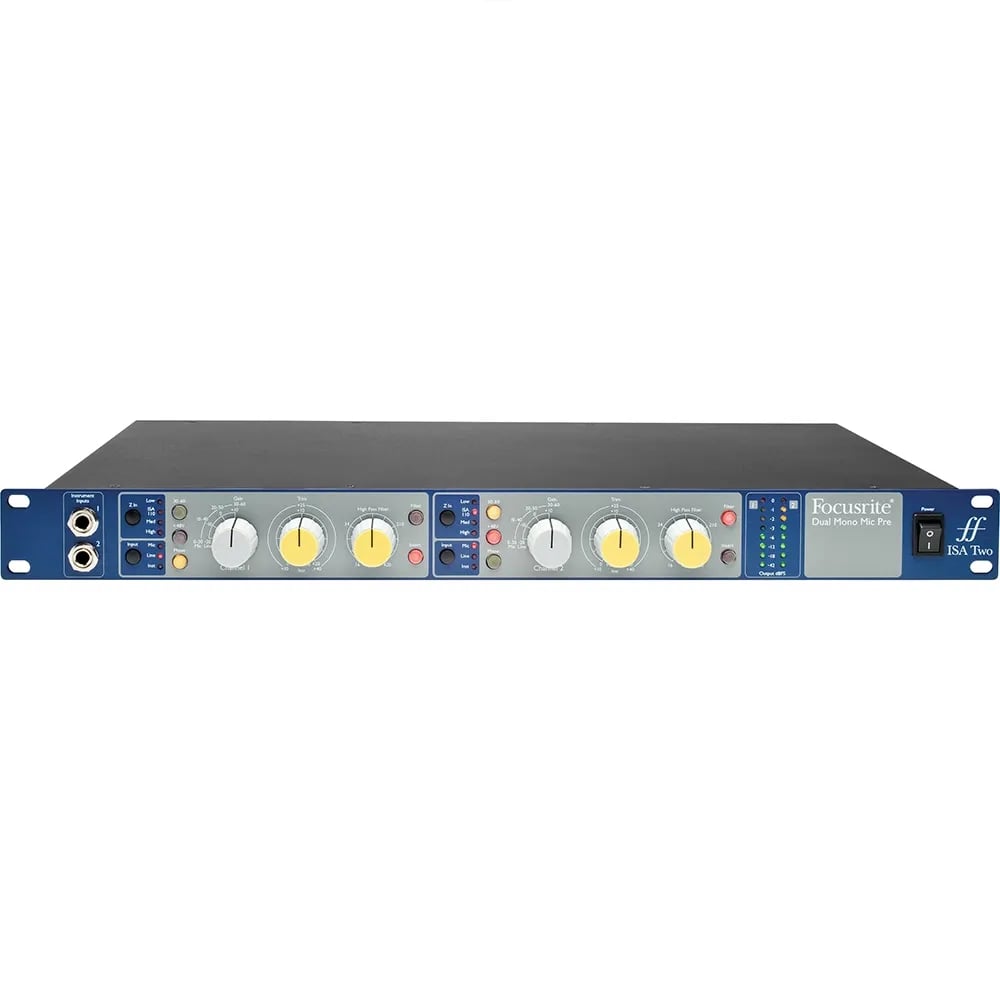Focusrite ISA Two Preamplificador de Micrófono Dual - Variante en LEMM DJ Store