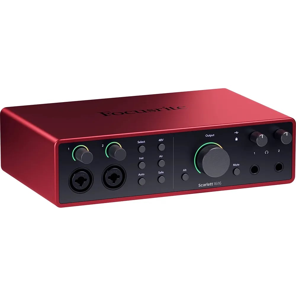 Focusrite Scarlett 16i16 4ta Generación – Interfaz de Audio USB-C - Variante en LEMM DJ Store