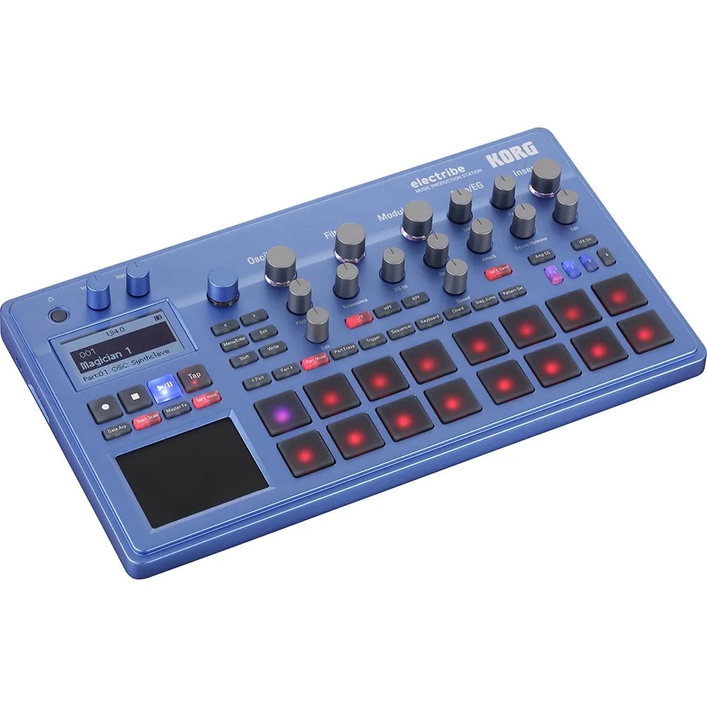 Korg Electribe2 BL – Estación de Producción Musical con Síntesis y Secuenciador - Variante en LEMM DJ Store