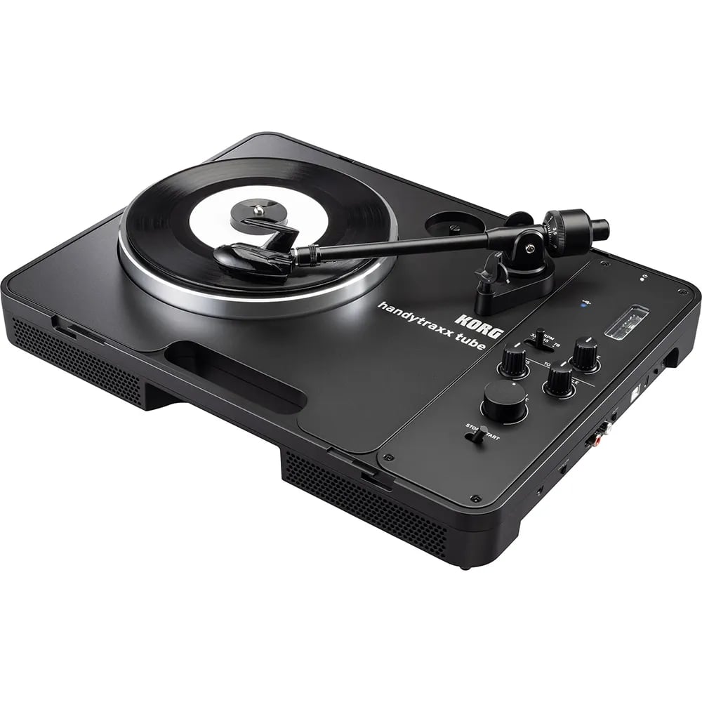 Korg Handytraxx Tube J – Tornamesa Portátil con Nutube y Cápsula JICO Clipper MM - Variante en LEMM DJ Store