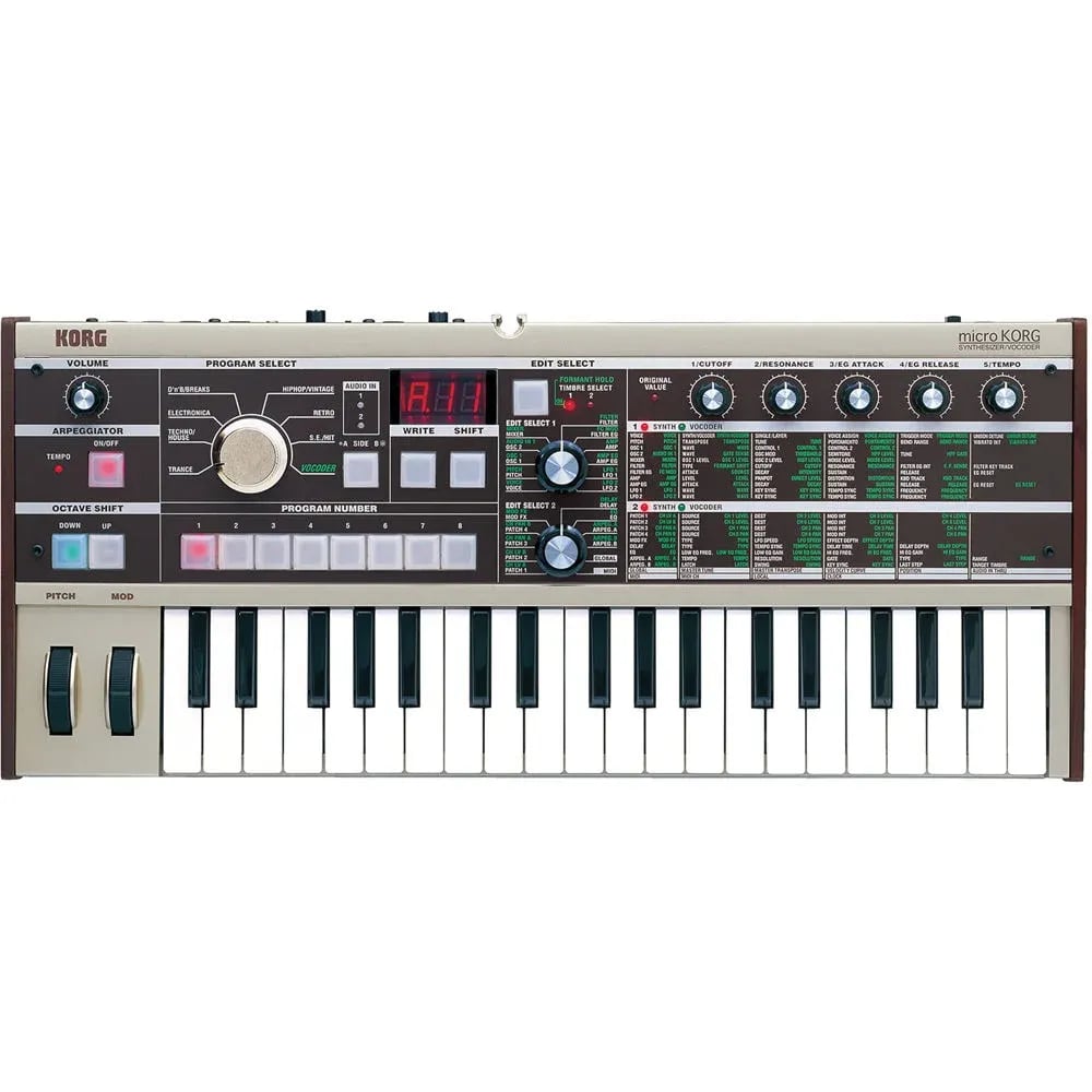 Korg microKORG – Sintetizador y Vocoder Compacto 37 Teclas - Variante en LEMM DJ Store