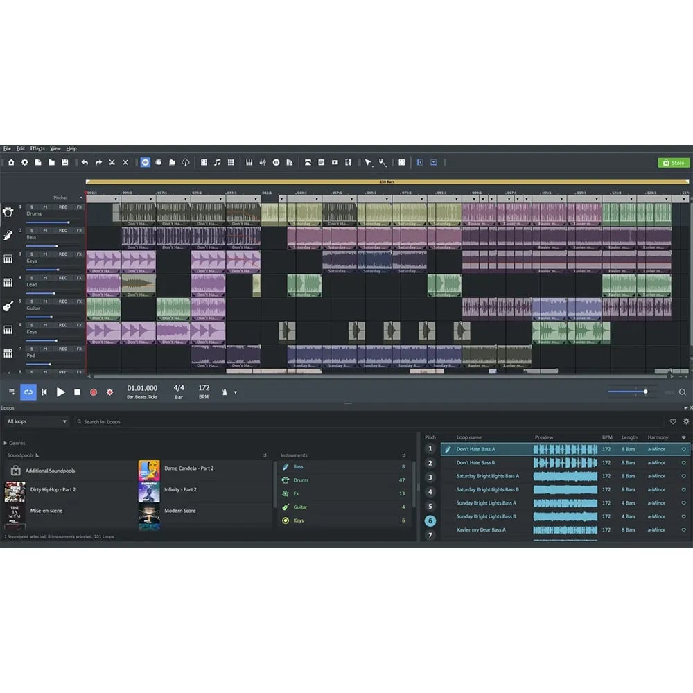 MAGIX Music Maker 2026 – Software DAW para Producción Musical en PC (Windows 10+) (Descarga Digital) - Variante en LEMM DJ St