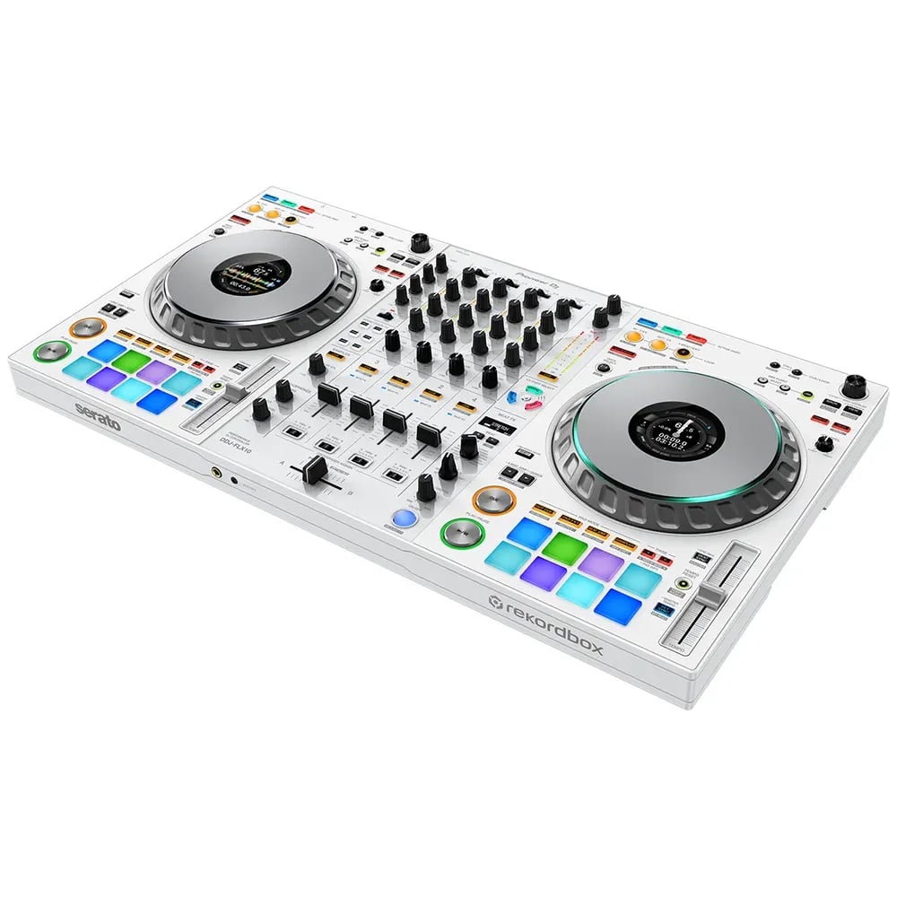 Pioneer DJ DDJ-FLX10-W Controlador DJ 4 Canales Blanco - Blanco en LEMM DJ Store