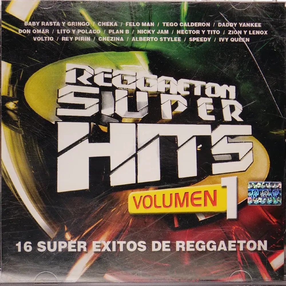 Reggaeton Super Hits Volumen 1 (CD Compilado usado VG+) - Variante en LEMM DJ Store