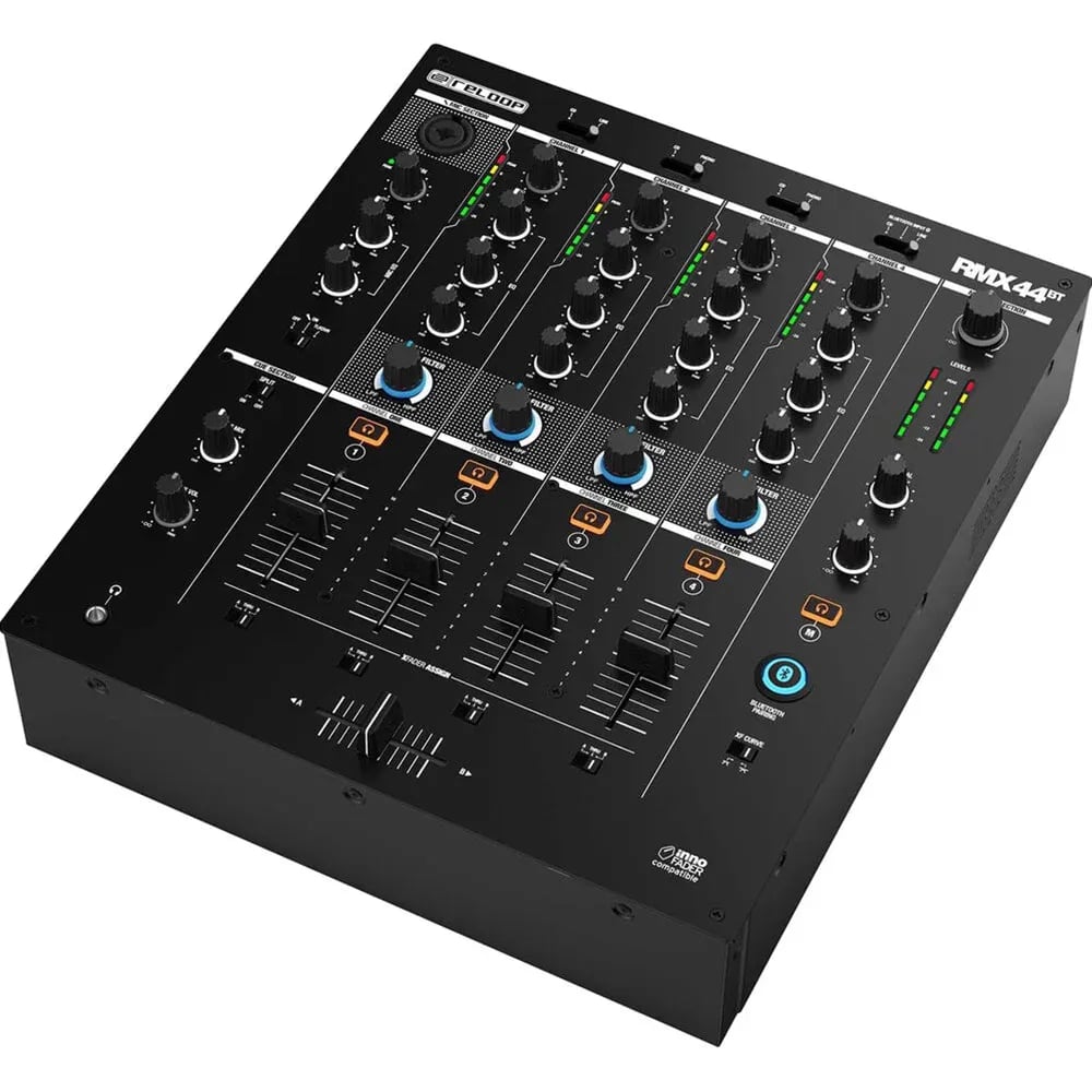 Reloop RMX-44 BT – Mixer DJ 4 Canales con Bluetooth - Variante en LEMM DJ Store