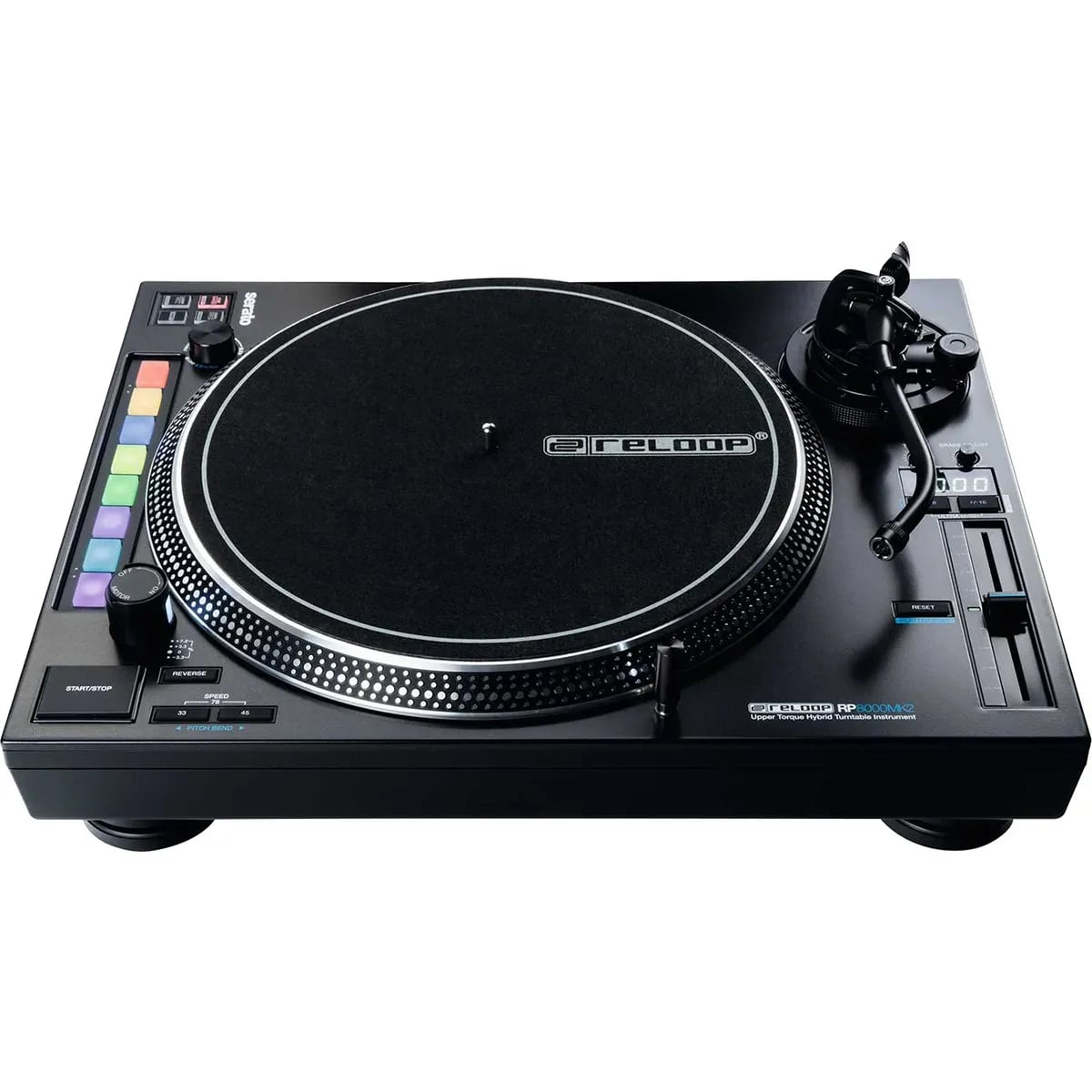Reloop RP-8000 MK2 – Tornamesa DJ Híbrida con Pads RGB y Control DVS - Variante en LEMM DJ Store