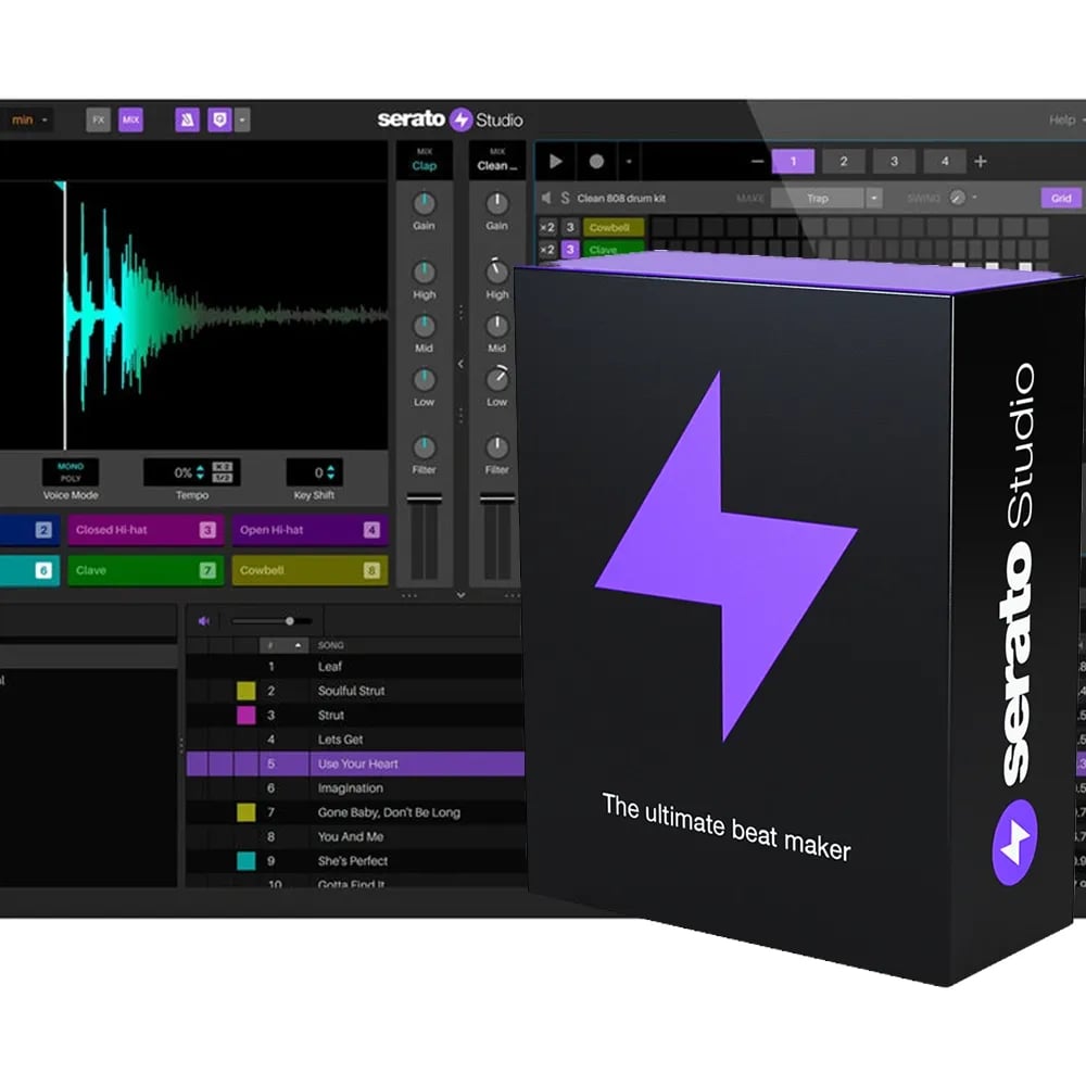 Serato Studio – Software de Producción y Beat Making para DJ y Productores (Descarga Digital) - Variante en LEMM DJ Store