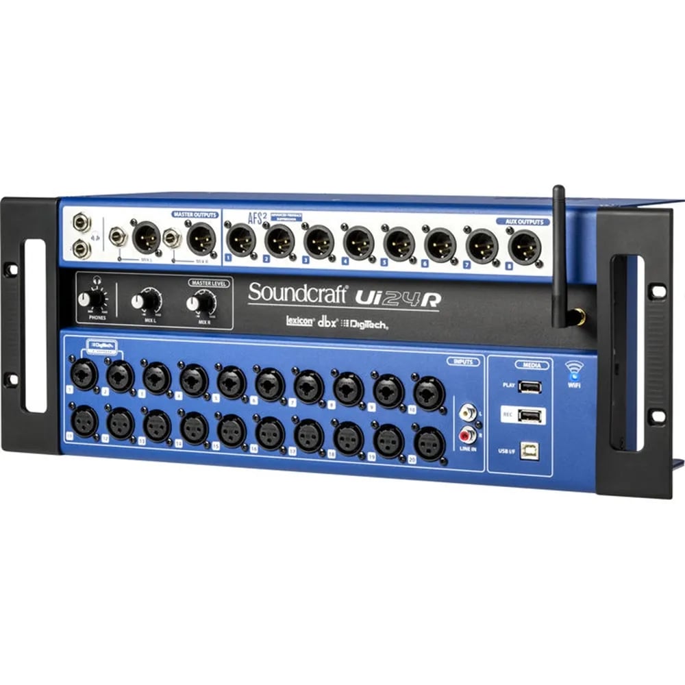 Soundcraft Ui24R Mixer Digital 24 Canales con Control Remoto - Variante en LEMM DJ Store