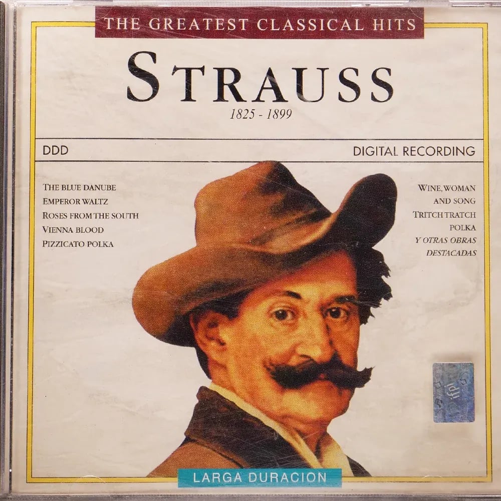 Strauss – The Greatest Classical Hits (CD usado VG+) - Variante en LEMM DJ Store