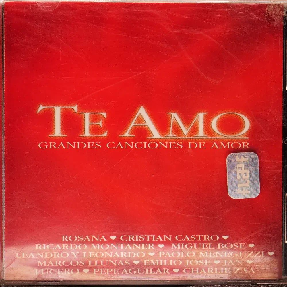 Te Amo – Grandes Canciones de Amor (CD Compilado usado VG+) - Variante en LEMM DJ Store