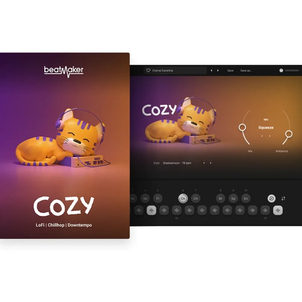 UJAM Beatmaker COZY – Plugin de Beat Creation para Productores (Descarga Digital) - Variante en LEMM DJ Store