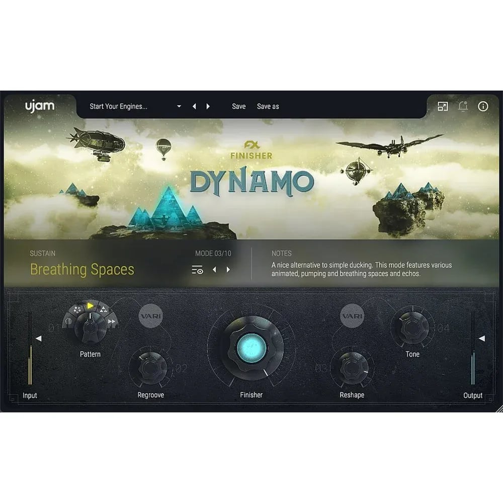 UJAM Finisher DYNAMO – Plug-in de Producción Musical (Descarga Digital) - Variante en LEMM DJ Store
