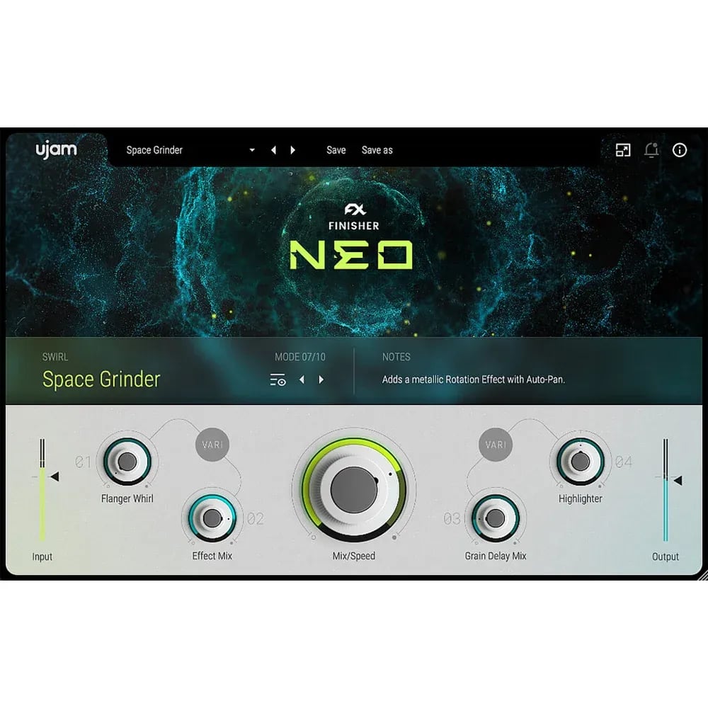 UJAM Finisher NEO – Plugin de Mezcla y Mastering para Producción Musical (Descarga Digital) - Variante en LEMM DJ Store