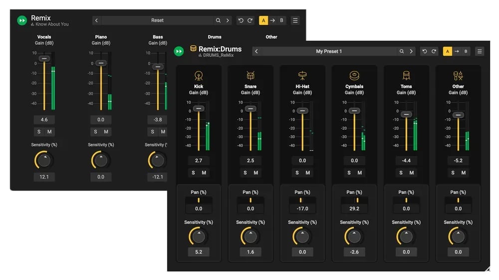 Acon Digital Remix Bundle – Remix y Remix:Drums para Separar Canciones y Baterías en Tiempo Real (Descarga Digital) - Variant