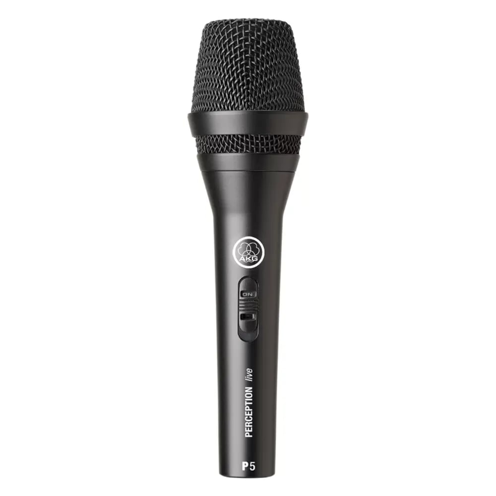AKG P5 S Micrófono Dinámico Vocal con Interruptor - Negro en LEMM DJ Store