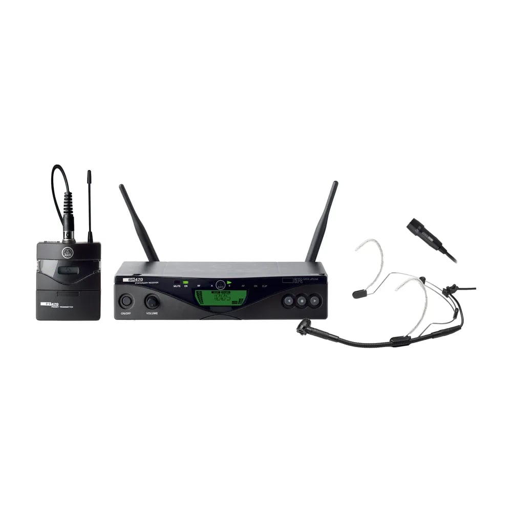 AKG WMS470 – Sistema Inalámbrico UHF Profesional: Vocal D5, Instrumental y Presentador - Vocal D5 · Banda 7 · 500,1–530,5 en 