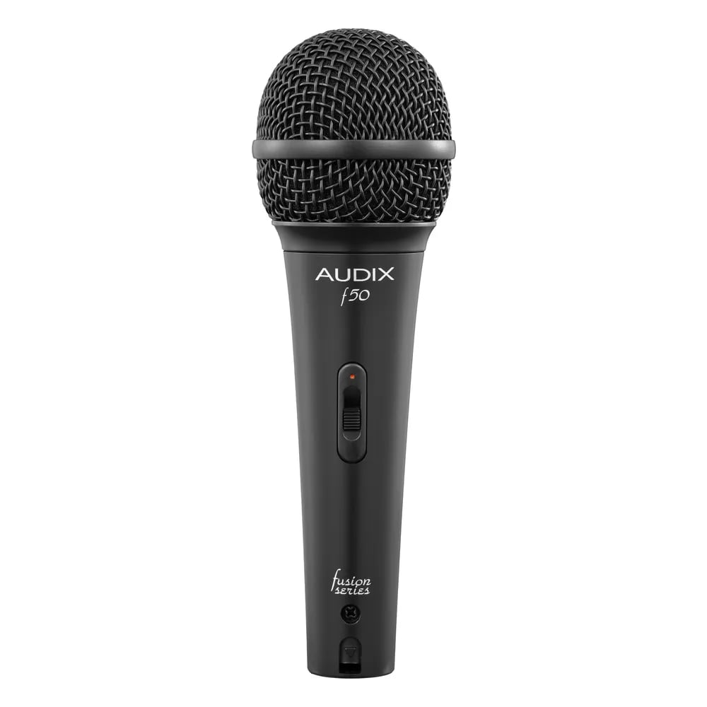 Audix f50S – Micrófono Dinámico con Cable XLR e Interruptor Silencioso - Variante en LEMM DJ Store