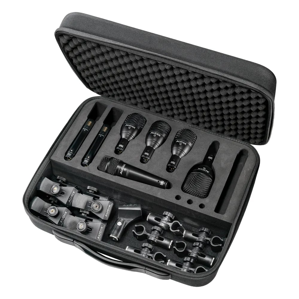 Audix FP7 – Kit de 7 Micrófonos para Batería Serie Fusion con Maleta - Variante en LEMM DJ Store